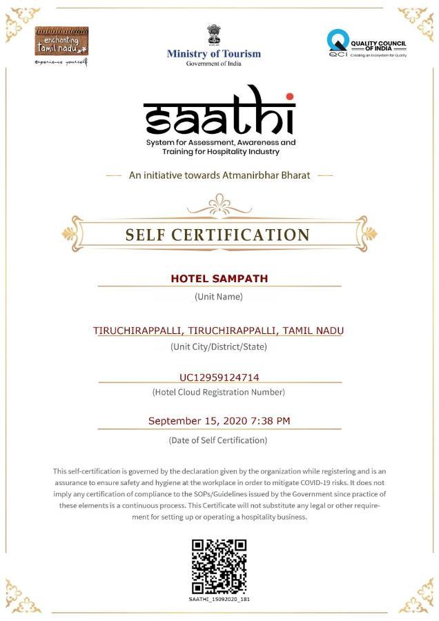 Coastal Grand Hotel Sampath Tiruchirappalli Εξωτερικό φωτογραφία